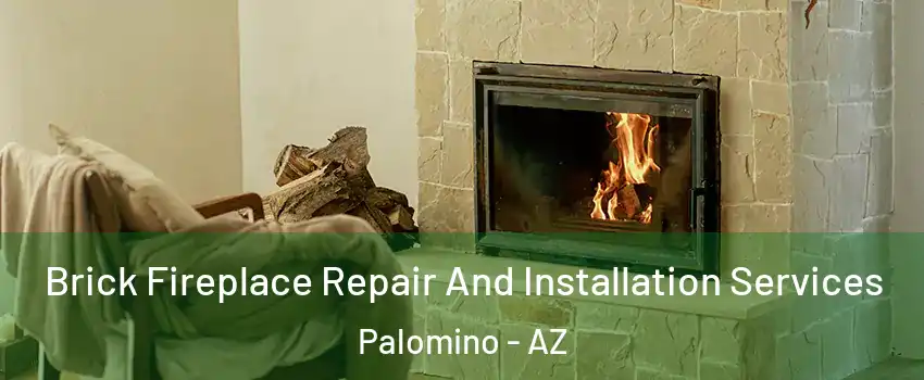 Brick Fireplace Repair And Installation Services Palomino - AZ