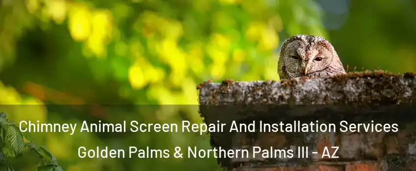 Chimney Animal Screen Repair And Installation Services Golden Palms & Northern Palms III - AZ