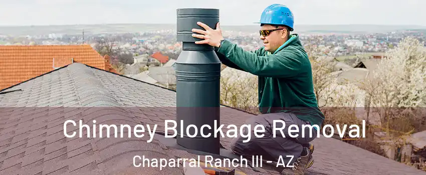 Chimney Blockage Removal Chaparral Ranch III - AZ