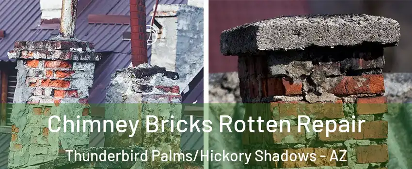 Chimney Bricks Rotten Repair Thunderbird Palms/Hickory Shadows - AZ