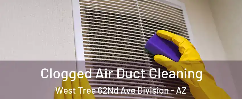 Clogged Air Duct Cleaning West Tree 62Nd Ave Division - AZ