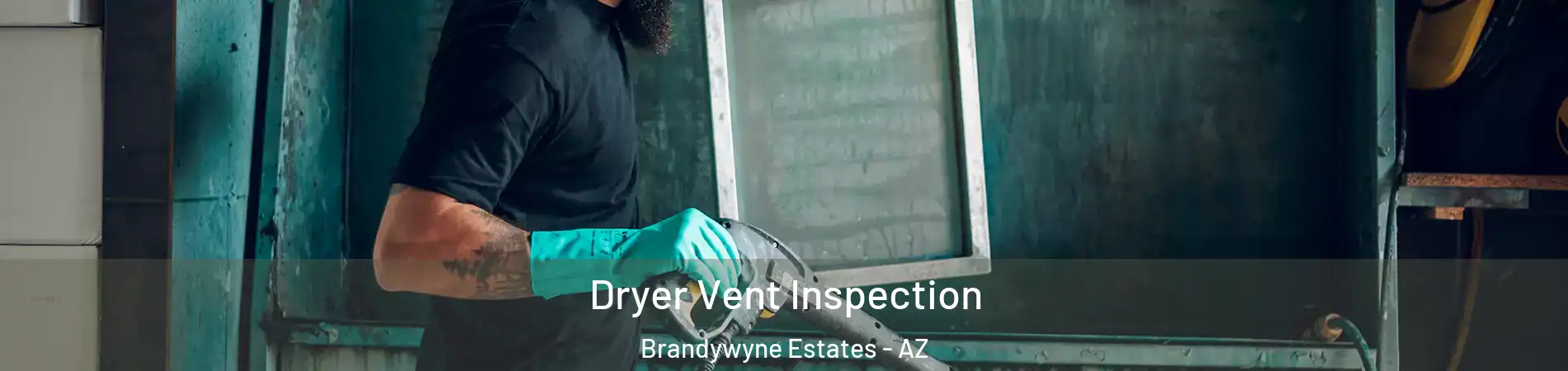 Dryer Vent Inspection Brandywyne Estates - AZ