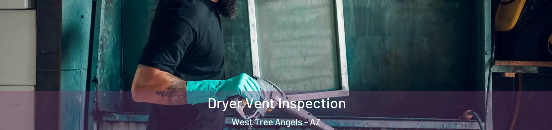 Dryer Vent Inspection West Tree Angels - AZ