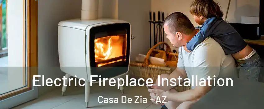 Electric Fireplace Installation Casa De Zia - AZ