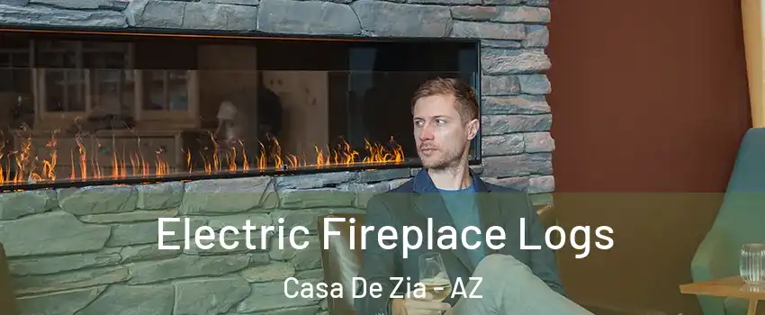 Electric Fireplace Logs Casa De Zia - AZ