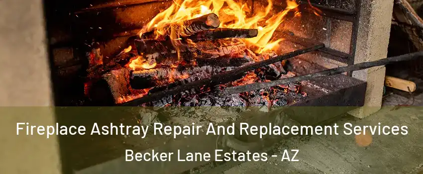 Fireplace Ashtray Repair And Replacement Services Becker Lane Estates - AZ