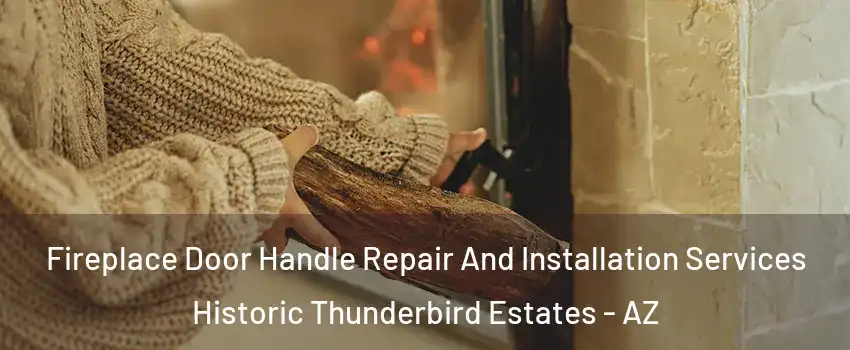 Fireplace Door Handle Repair And Installation Services Historic Thunderbird Estates - AZ