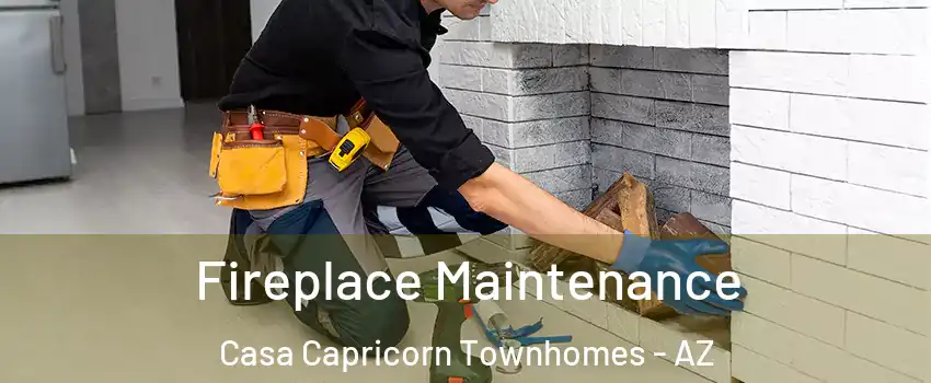 Fireplace Maintenance Casa Capricorn Townhomes - AZ