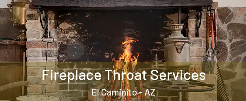 Fireplace Throat Services El Caminito - AZ