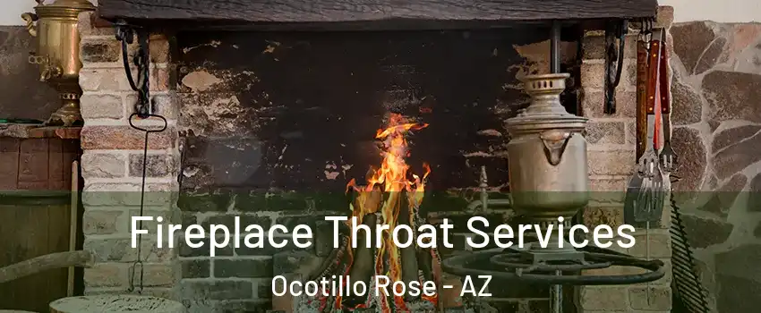 Fireplace Throat Services Ocotillo Rose - AZ