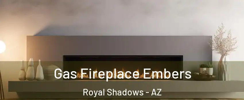 Gas Fireplace Embers Royal Shadows - AZ