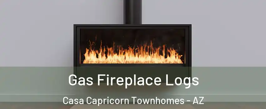 Gas Fireplace Logs Casa Capricorn Townhomes - AZ