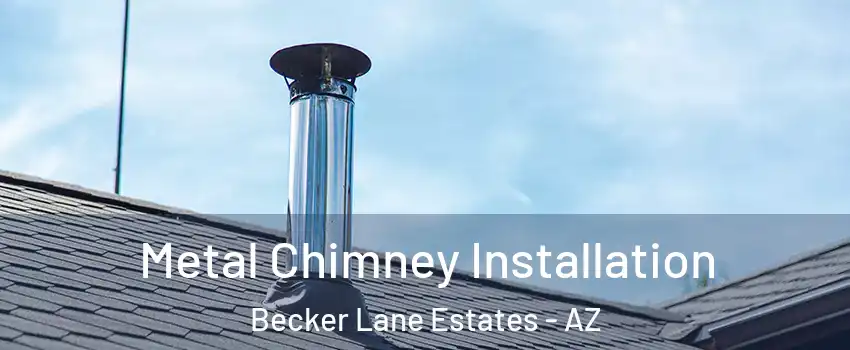 Metal Chimney Installation Becker Lane Estates - AZ