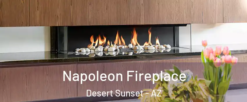 Napoleon Fireplace Desert Sunset - AZ