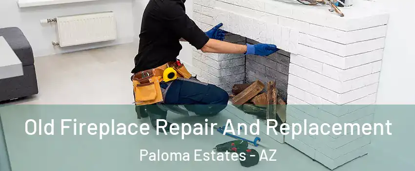 Old Fireplace Repair And Replacement Paloma Estates - AZ