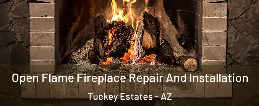 Open Flame Fireplace Repair And Installation Tuckey Estates - AZ