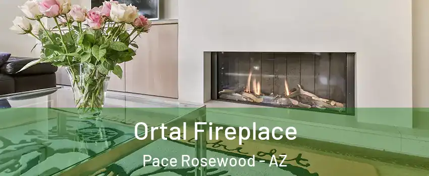 Ortal Fireplace Pace Rosewood - AZ